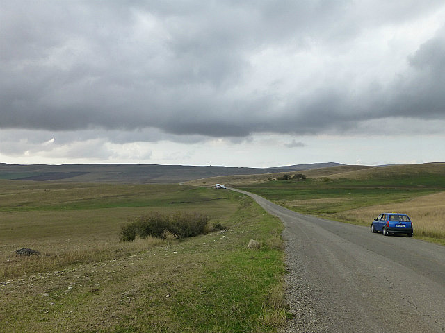Enroute to Davit Greja near the Azerbaijan border