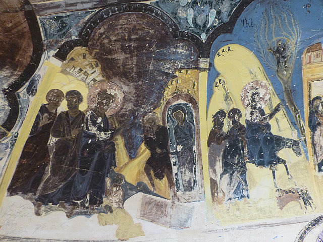 13th century frescos at Ubadno