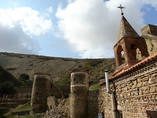 Fortress like Lavra monastery