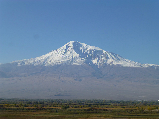 Mount Ararat from Khor Virap