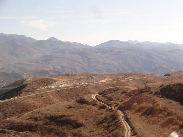 Road from Goris to Nagarno Karabakh