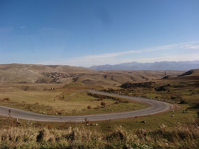 Road from Goris to Nagarno Karabakh