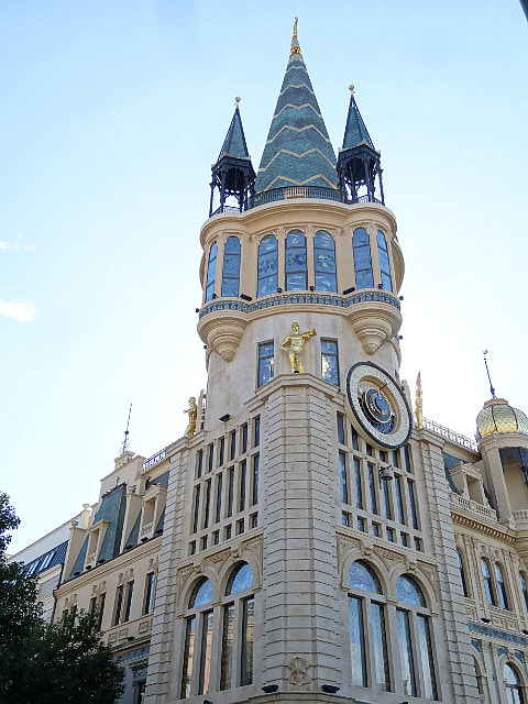 Attractive building at Evropas Moedani