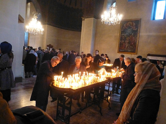 Candles at Mayr Tachar