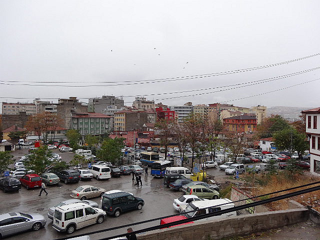 Ankara in the rain