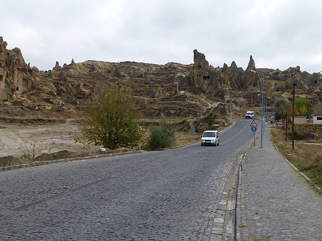Road from Goreme to Open Air Museum