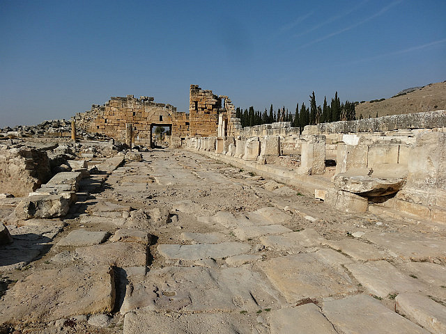 Hierapolis - Byzantine Gate and Frontinus Street