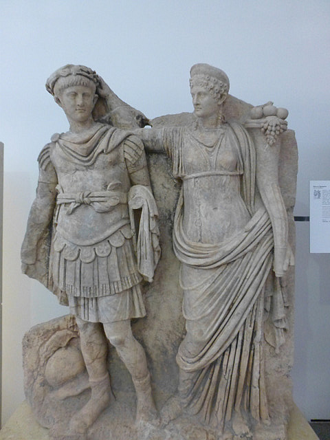 Sculpture of Emperor Nero and Agripinna (museum)