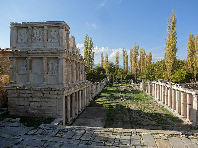 Sebasteion -Roman Emperors worshipped as gods here
