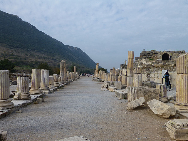 Columns from the Basilica Stoa (11 AD)