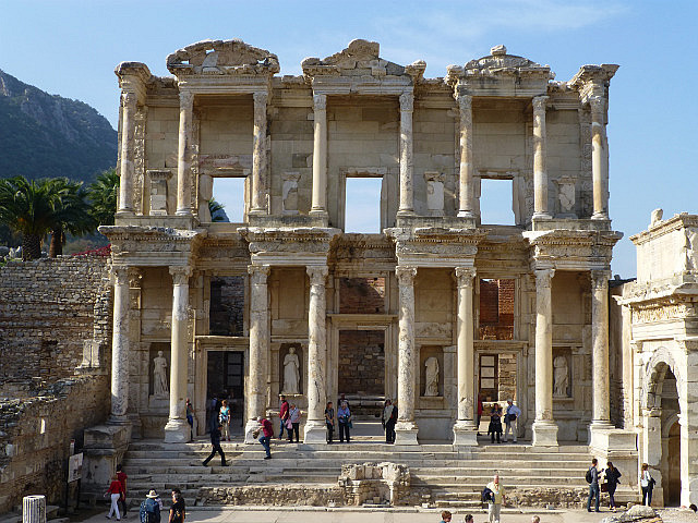 Facade of the Library of Celsus