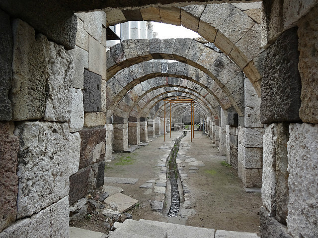 Smyrna - Arches in the basilica