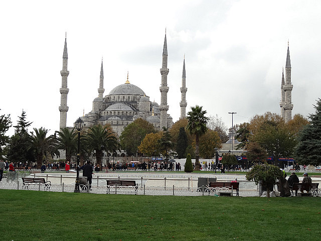Blue Mosque by day
