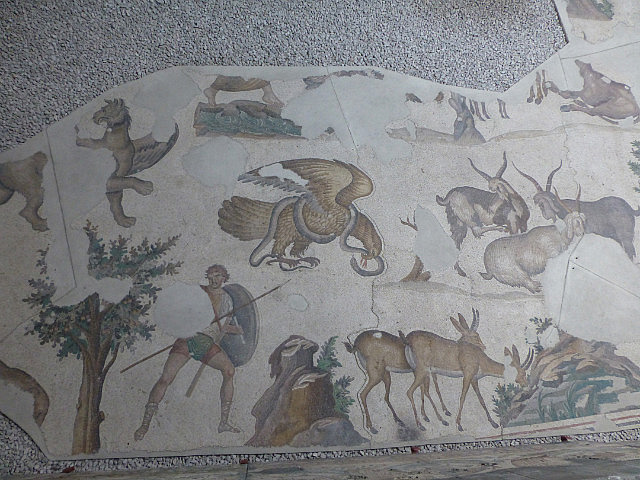 Palace Mosaic Museum - rescued / restored mosaics