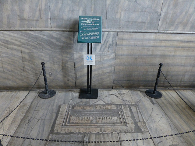 Tomb of Enrico Dondolo, the Venetian Doge