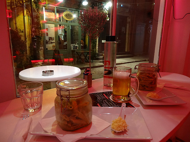 Chic restaurant in Ladadika neighbourhood