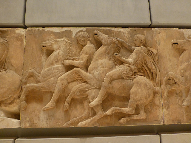 Acropolis museum - 3rd floor Parthenon recreation