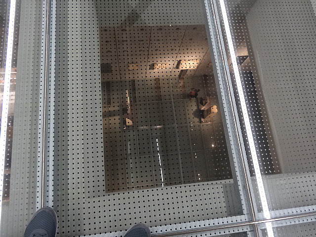 Glass floors - Acropolis museum
