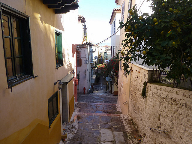 Nafplio street (looking downhill)