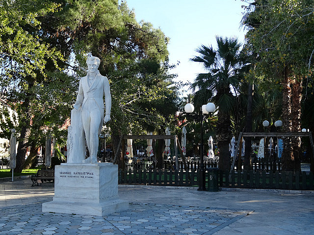 Count Ioannis Kapodistrias statue