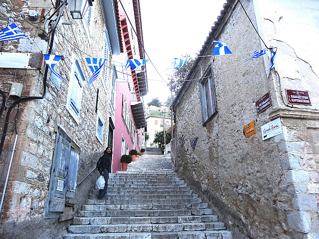 Nafplio street (looking uphill)