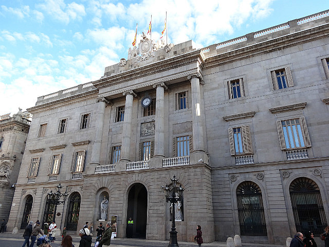 Gothic Quarter - Ajuntament (Town Hall) 
