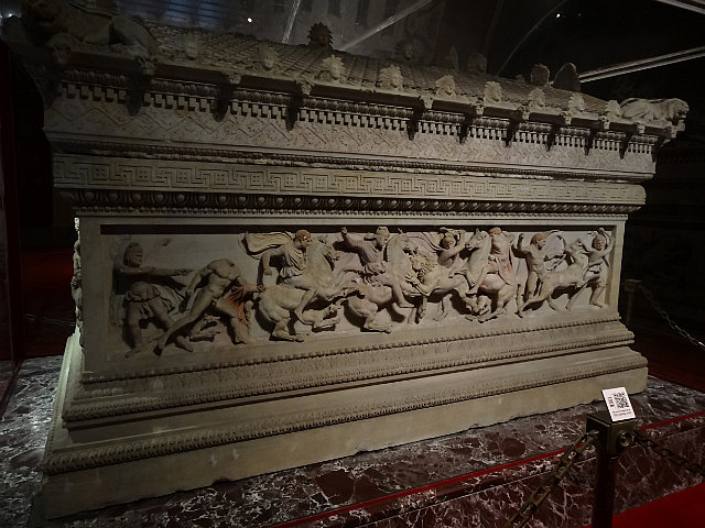 Alexander Sarcophagus from Sidon (museum)