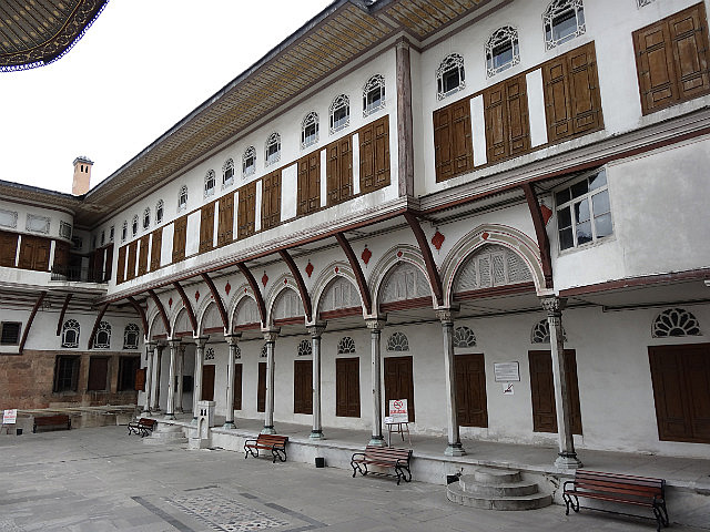 Cage-like rooms where rivals were locked up