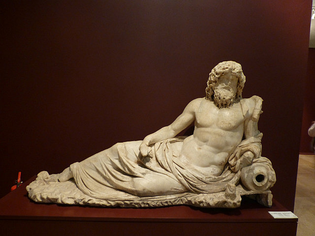 2nd cent. statue of Oceanus from Ephesus (museum)