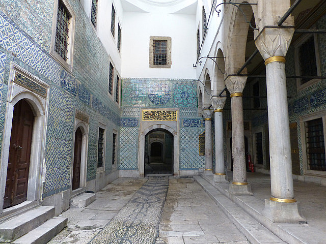The dormitory of the harem eunachs