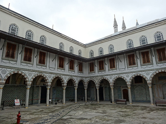 Queen mother's courtyard - Inside the Harem