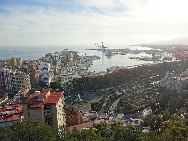 Malaga port