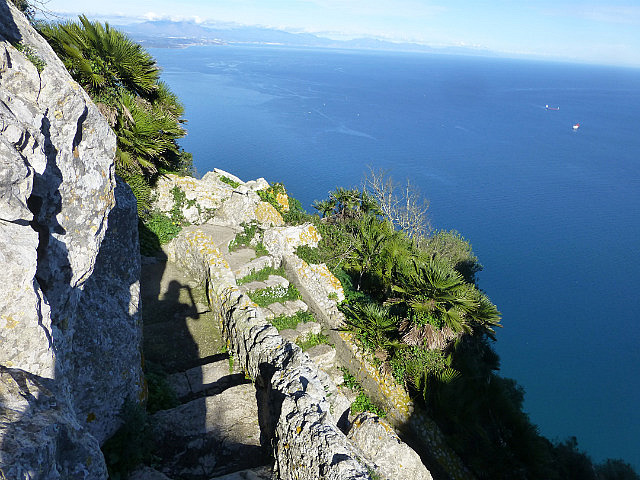 Walking down the Mediterranean Steps