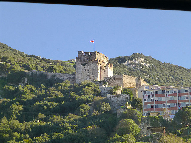 Moorish fortress on the Rock