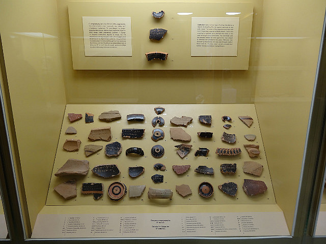 Ancient Agora museum - Voting artefacts