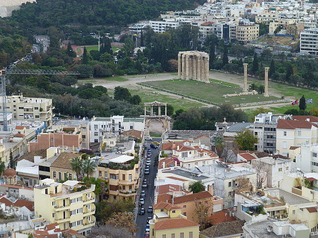 Hadrian's Arch and Temple of Olympian Zeus
