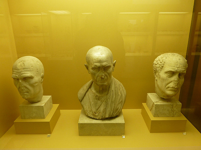 Ancient Agora museum - Realistic Roman Heads