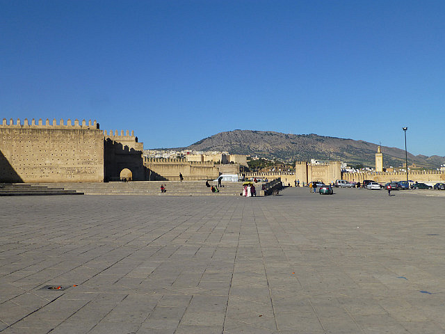 Baghdadi square - inside the medina walls