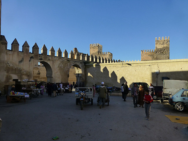 Fes medina walls