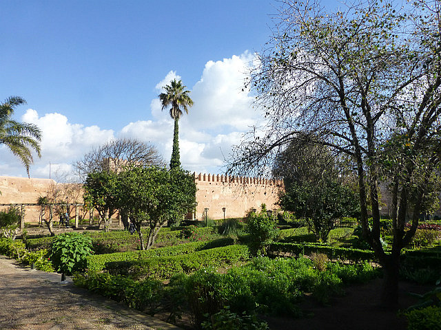 Andalusian Garden, Rabat Kasbah
