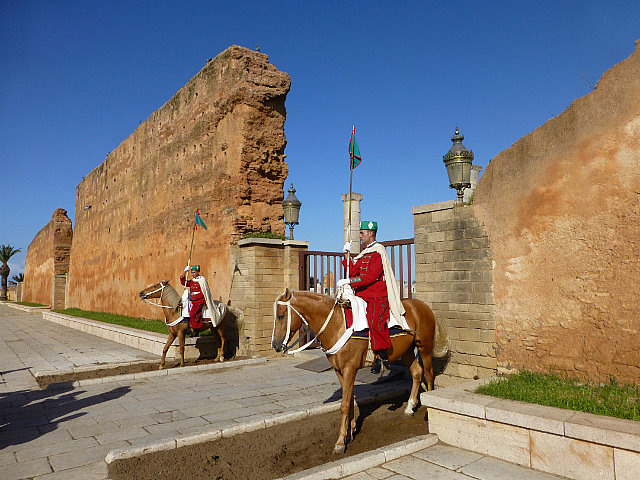 Ceremonial Guard, Mohammed V Mausoleum