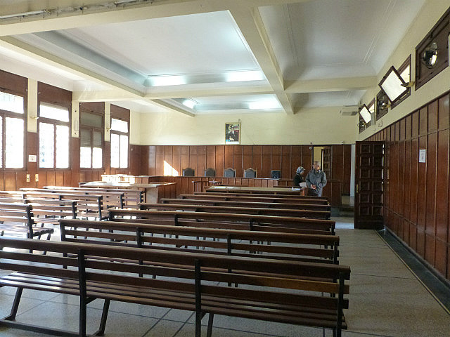 Courtroom (public seating)