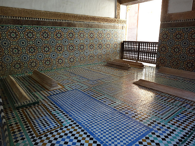 Saadian tombs - tombs of less important relatives
