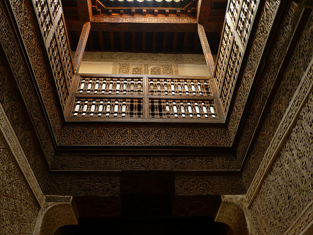 Medresa Ben Yousef - wood carving