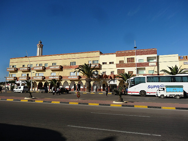 Morning break at Boujdour, Western Sahara