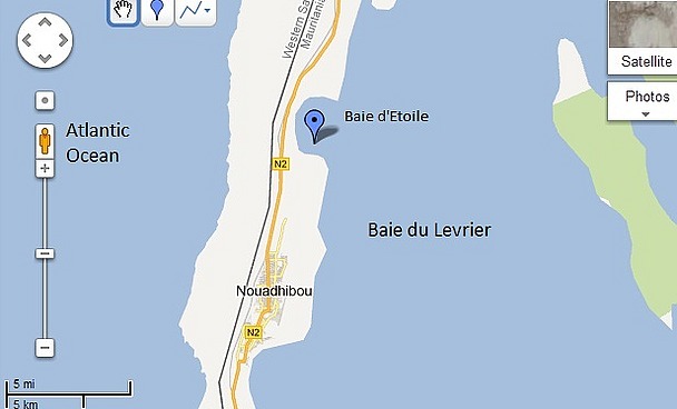 Nouadhibou and Baie d'Etoile