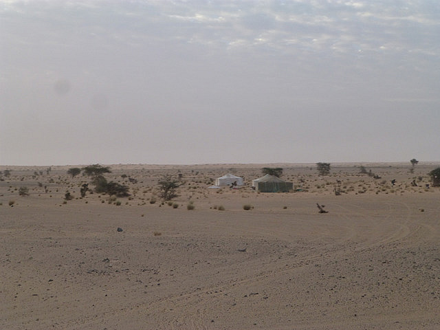 Landscape between Ben Amera and Choum