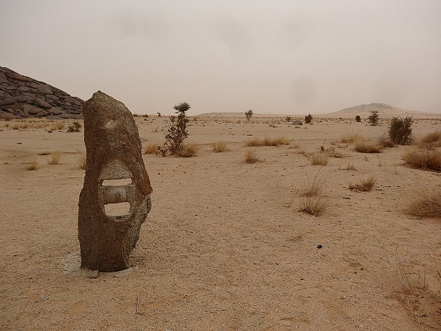 Rock Art at the base of Ben Amera