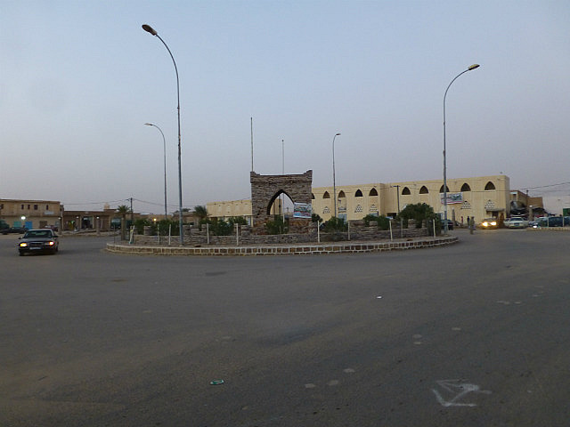 Atar - Central roundabout