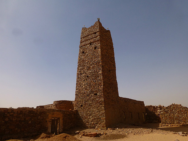 Square minaret of the old mosque